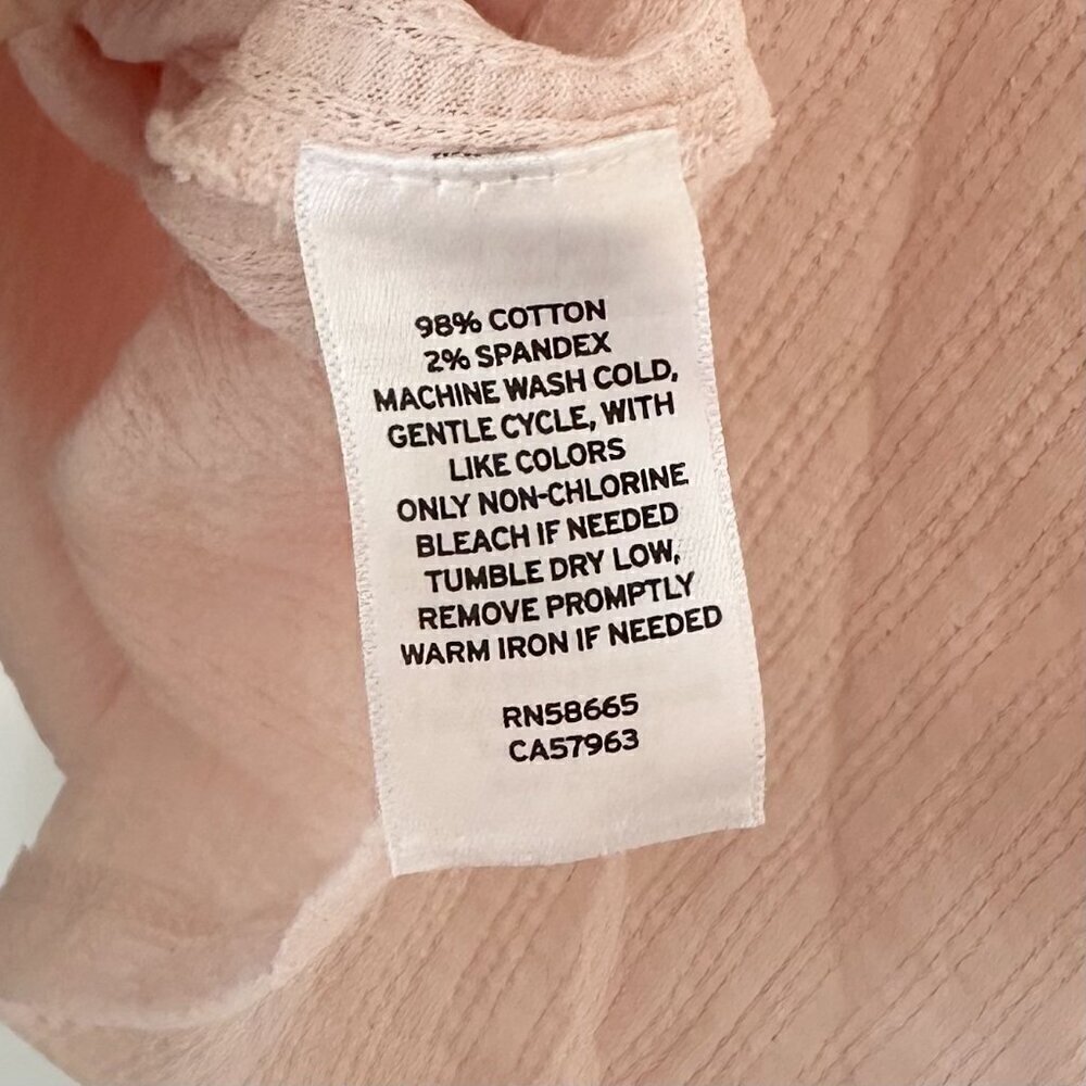 NWT Abound Pink Cropped Puff Sleeve Top - Size: 3X - Picture 4 of 7
